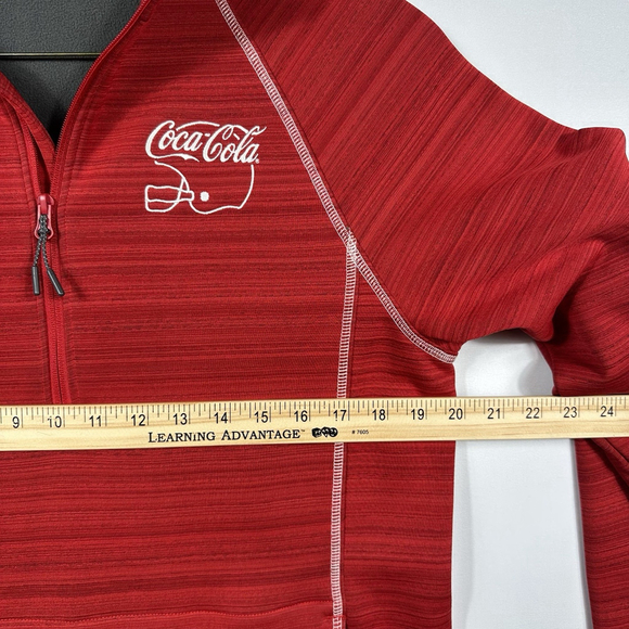 Coca Cola Pullover Holloway Jacket Ladies Women Red Football Helmet Small - Picture 9 of 10